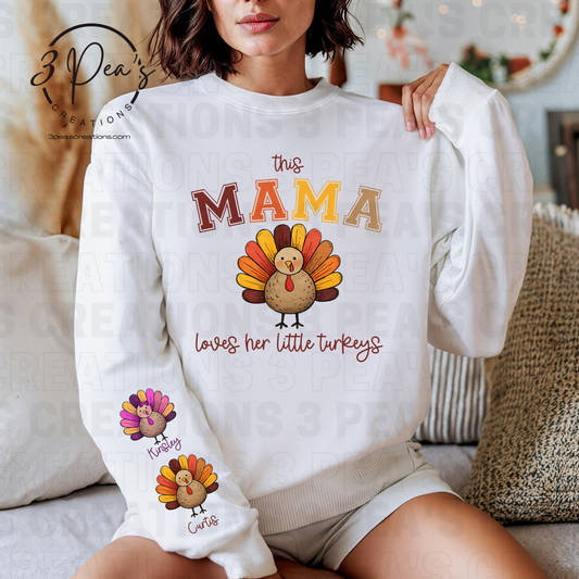 Custom Turkey Family