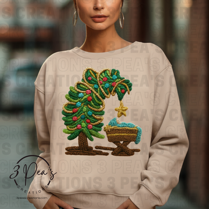 A Thrill Of Hope Faux Yarn