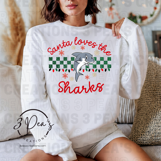 Santa’s Favorite Sharks