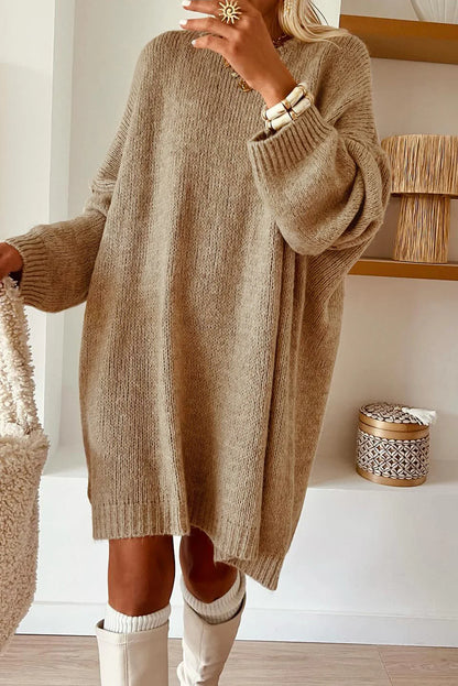 Slouchy Sweater Dress