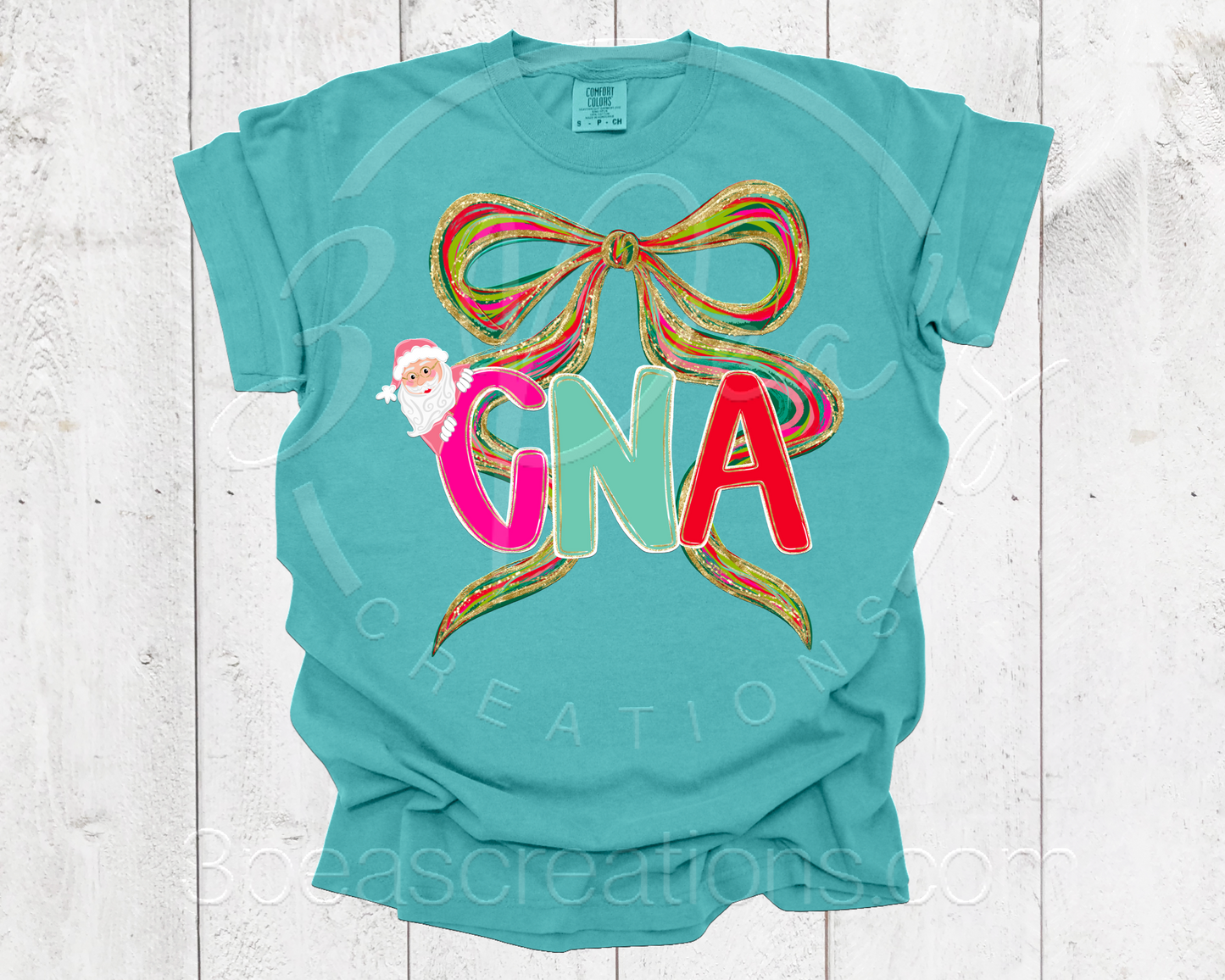 Custom Glitter Alpha with Bow