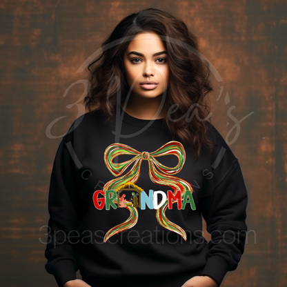 Custom Traditional Alpha Set no Bow (No Glitter Effect)