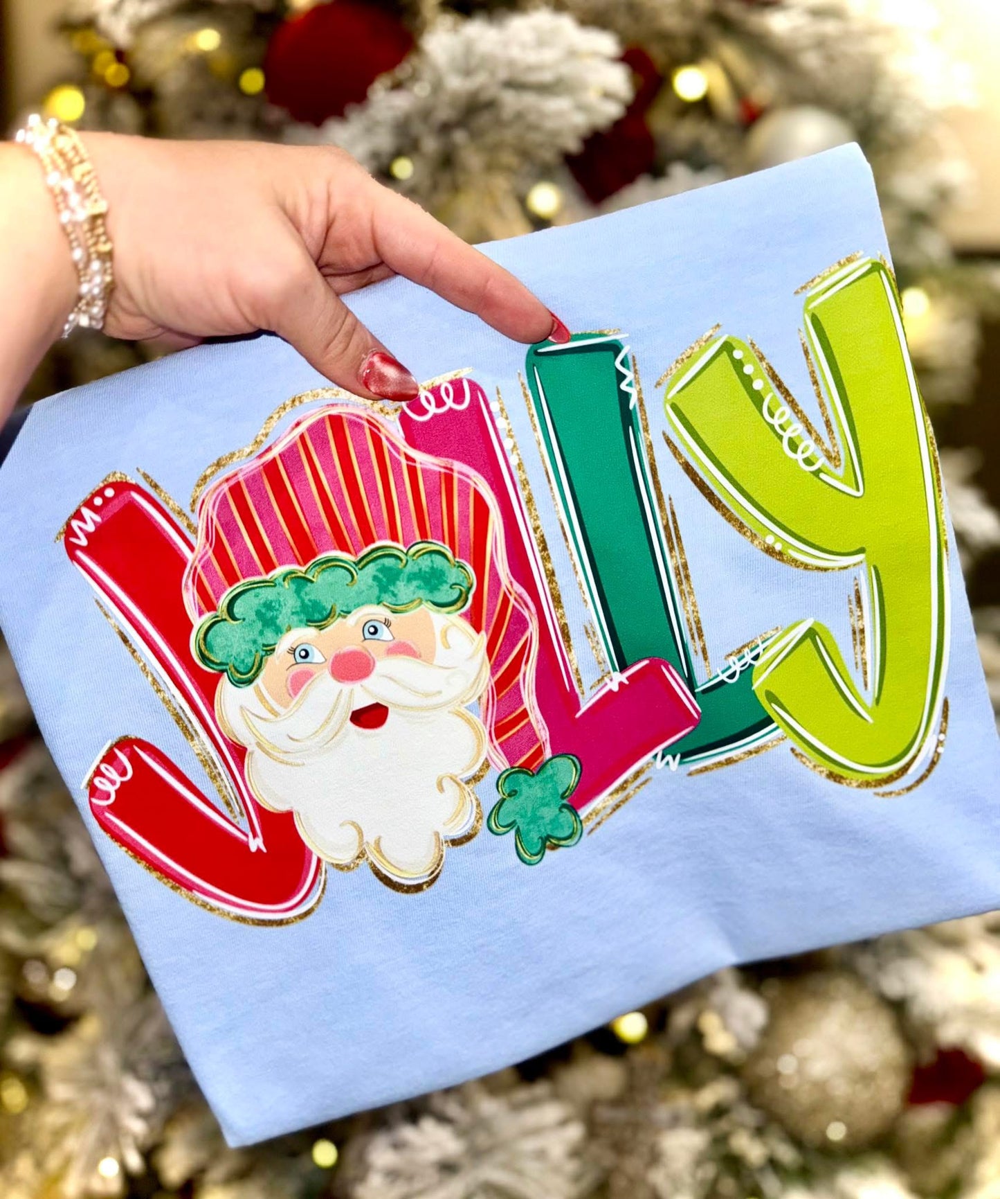 Jolly Santa Face