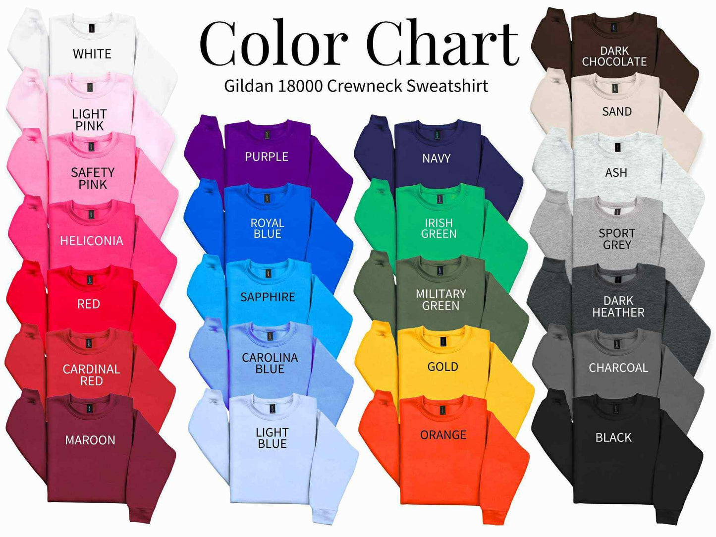 Embroidered Title Sweatshirt Neck with Sleeve
