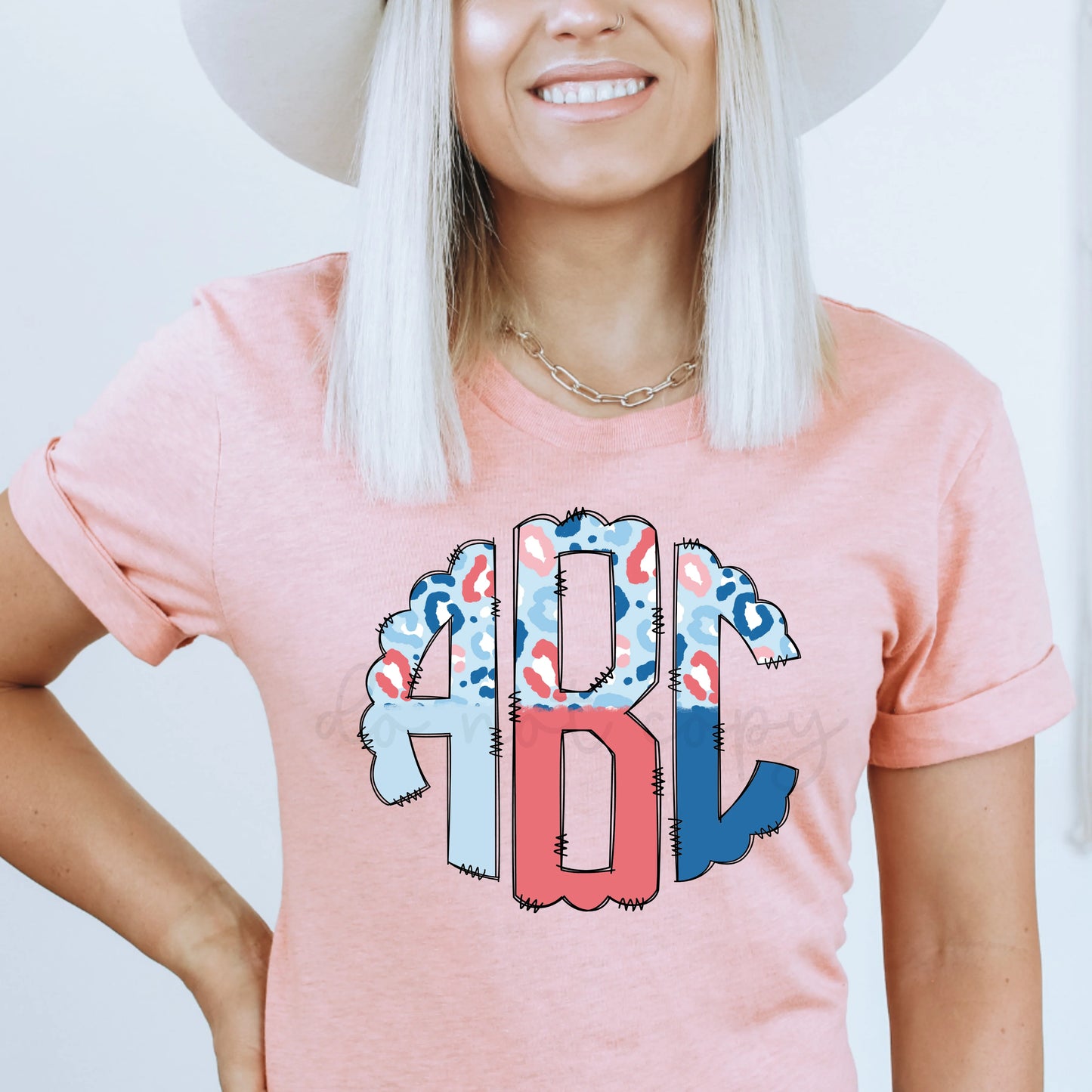 Patriotic Leopard Monogram (OC)