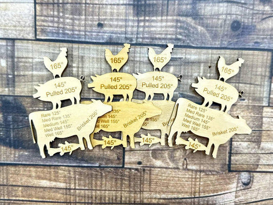 Cooking Temp Magnets