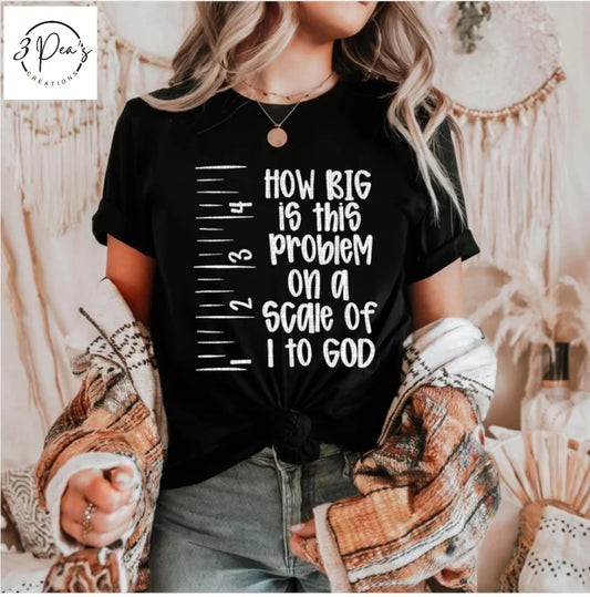 Scale of 1 to God (White Print)(MG)