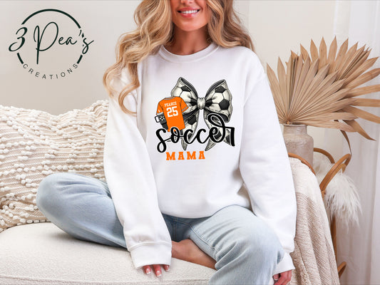 Custom Soccer Ball Bow