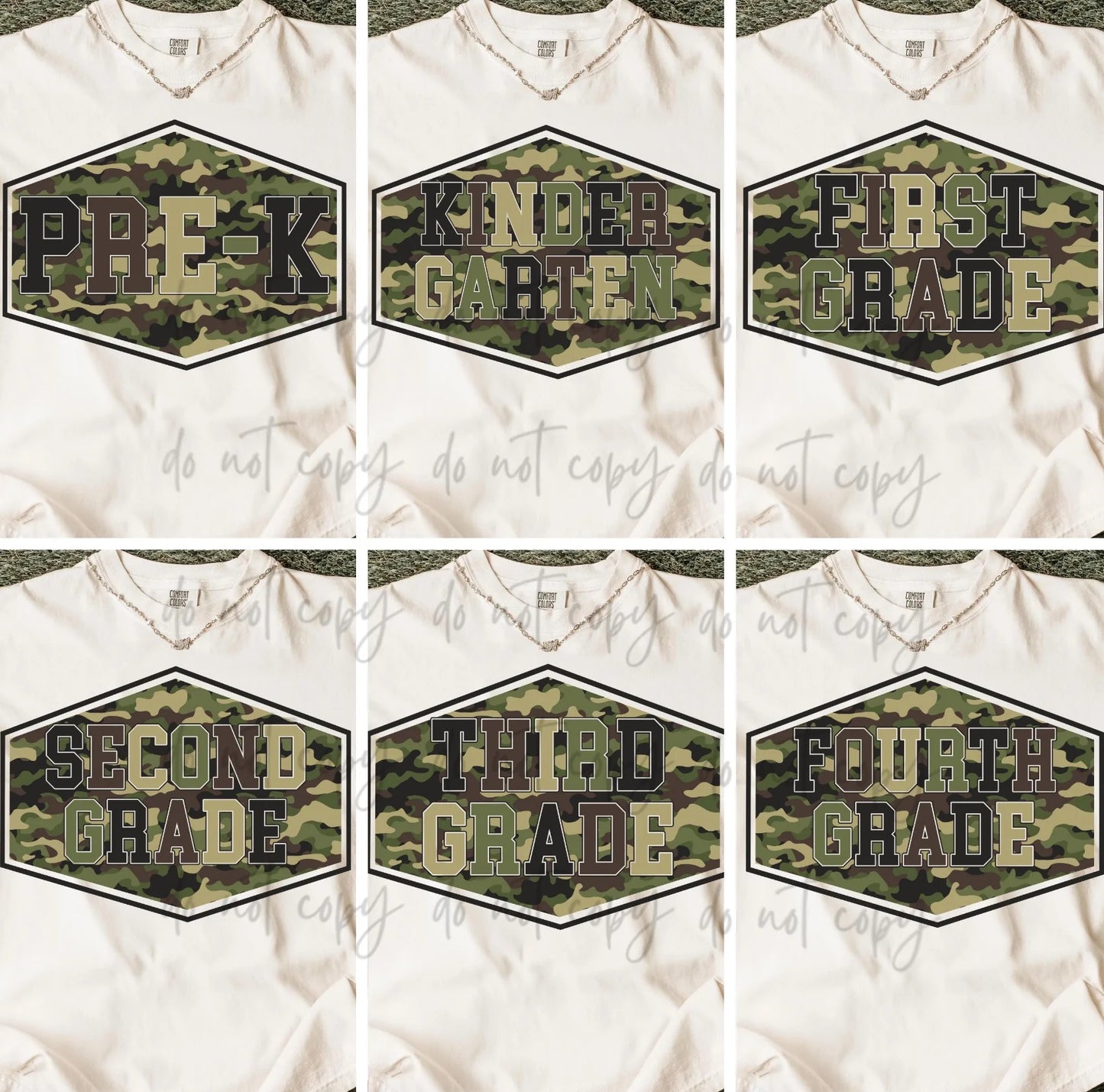 Retro Camo Grades