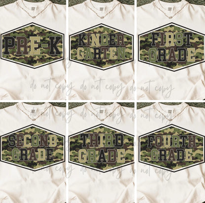 Retro Camo Grades
