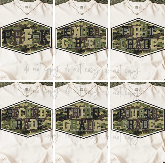 Retro Camo Grades