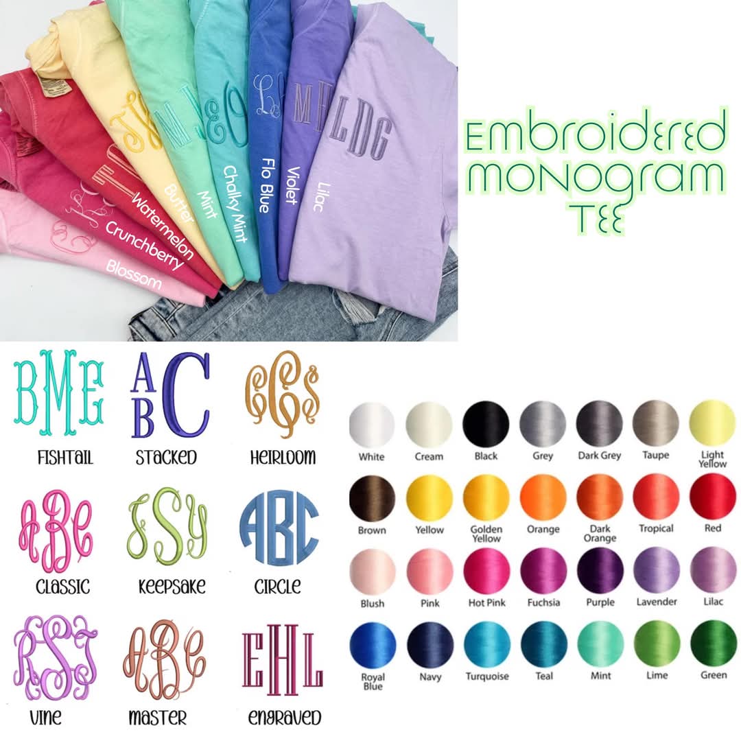 Monogram Embriodery