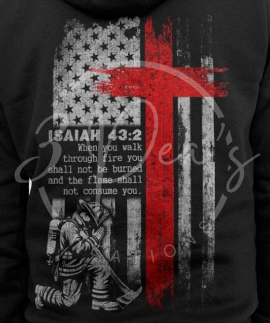 Fire Isaiah 43:2 (E)