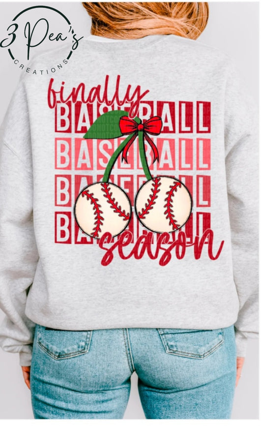 Finally Baseball Season (MG)