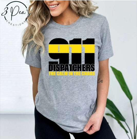 911 Dispatcher -Striped (OC)