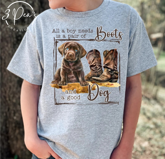 Boots and a Dog Infant (CC)