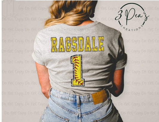 Softball Name & # (OC)
