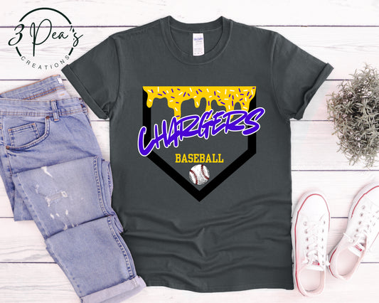 Charger Drip Baseball