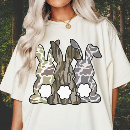 Infant 3 Camo Bunnies (STC E)