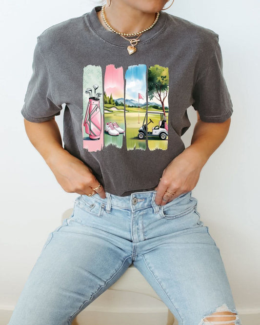 Golf Brushstrokes