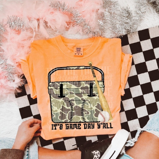 Camo Baseball Cooler (E)