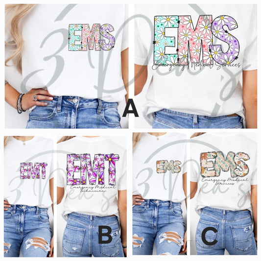 EMS Bubble Letters (E)