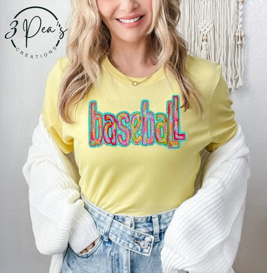 Tied Dye Baseball (MG)