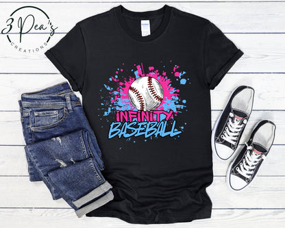 Infinity Baseball Splatter